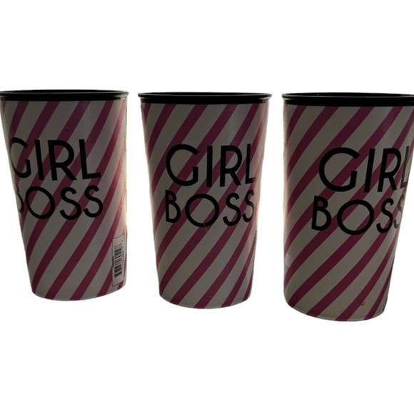 “GIRL BOSS” Plastic Cup Bundle (3) - Picture 1 of 8